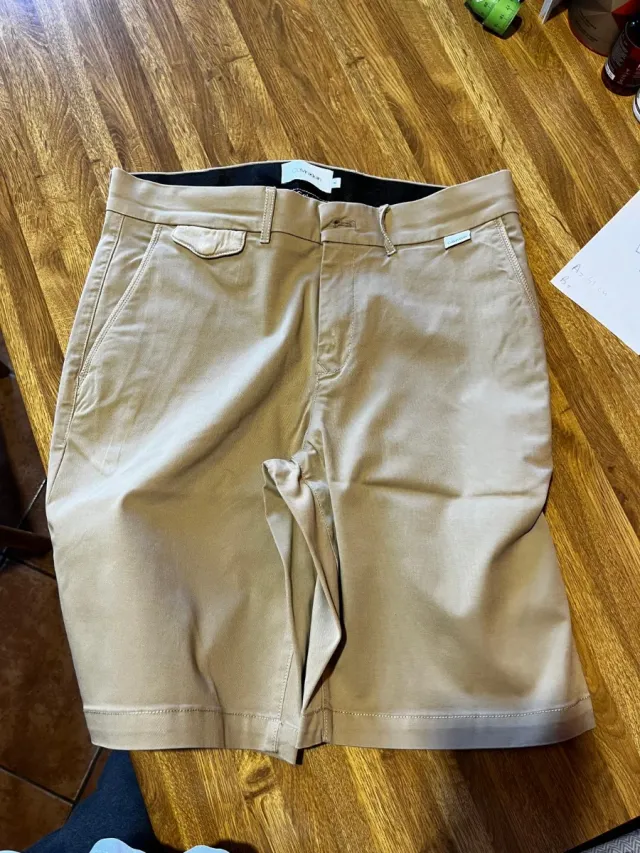 Calvin Klein Shorts Uomo Beige