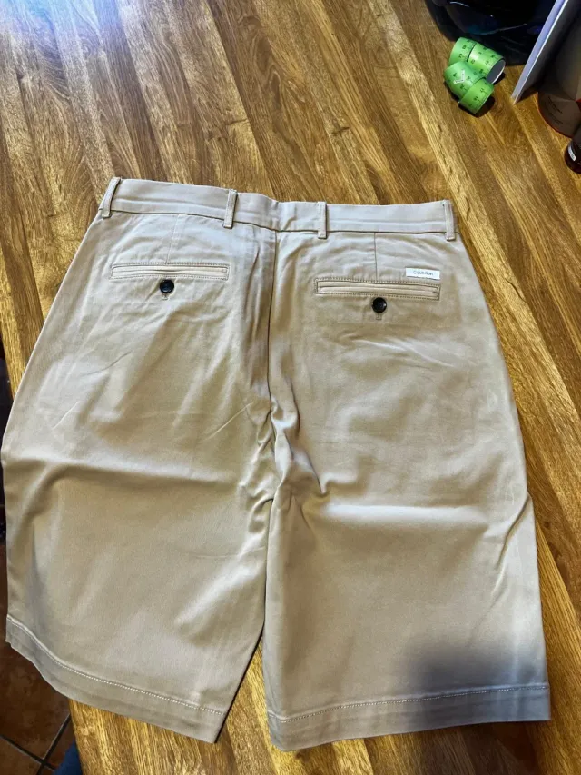 Calvin Klein Shorts Uomo Beige