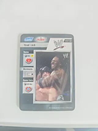 Carte WWE Raw Head Lock 100/132