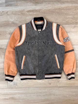 JCC Collection “Sports Star” Varsity Suede Jacket