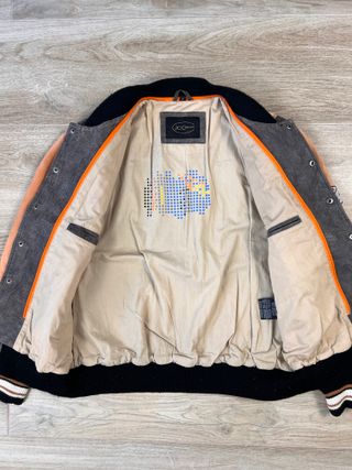 JCC Collection “Sports Star” Varsity Suede Jacket