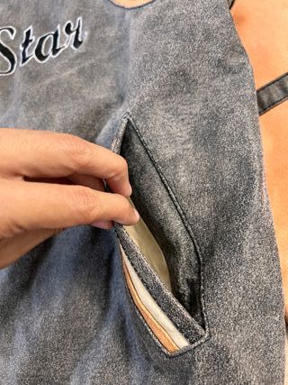 JCC Collection “Sports Star” Varsity Suede Jacket