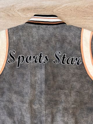 JCC Collection “Sports Star” Varsity Suede Jacket