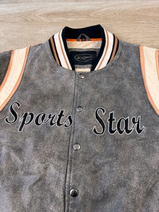 JCC Collection “Sports Star” Varsity Suede Jacket
