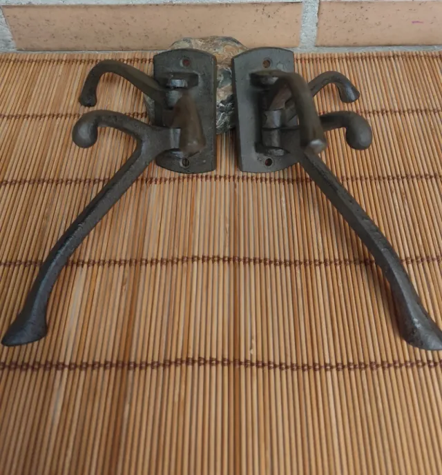 Perchero de hierro forjado