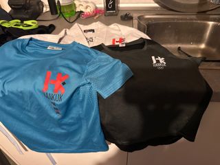 Camisetas HANKUK (Negra y Azul)