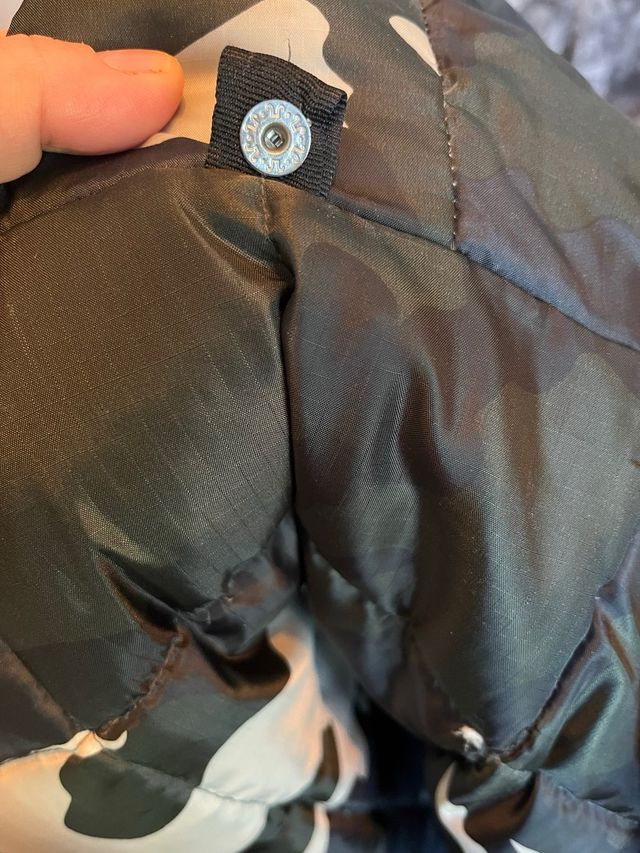 Piumino uomo double face taglia M