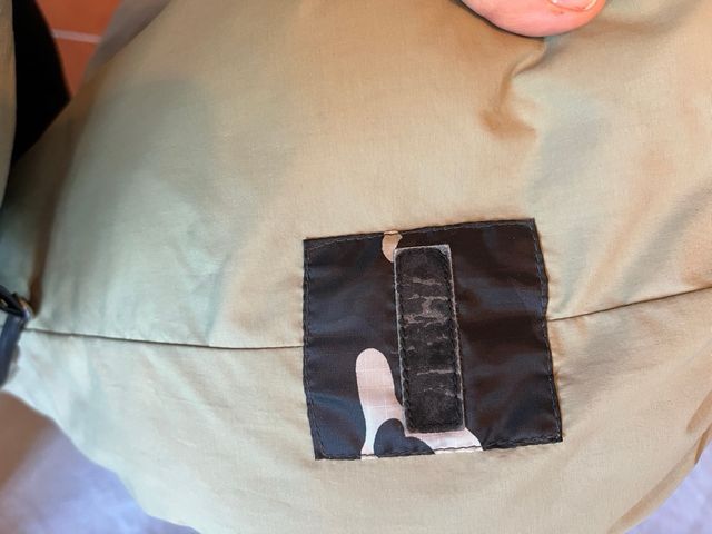 Piumino uomo double face taglia M