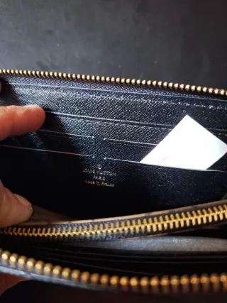 Portafoglio Louis Vuitton marrone