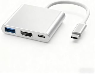Adaptador USB-C 3 en 1 (USB 3.0, HDMI, C)