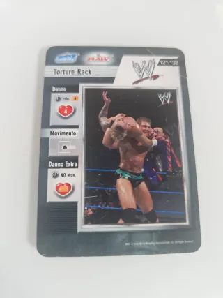 Carte WWE Torture Rack 121/132