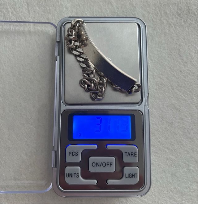 Pulsera Plata 925 No Me Olvides