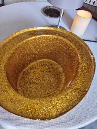 Sombrero Fiesta Dorado Brillante