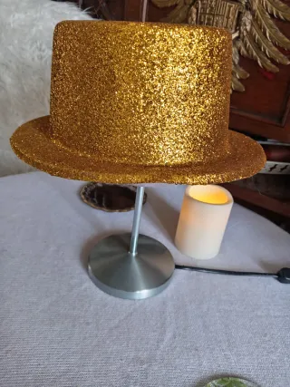 Sombrero Fiesta Dorado Brillante