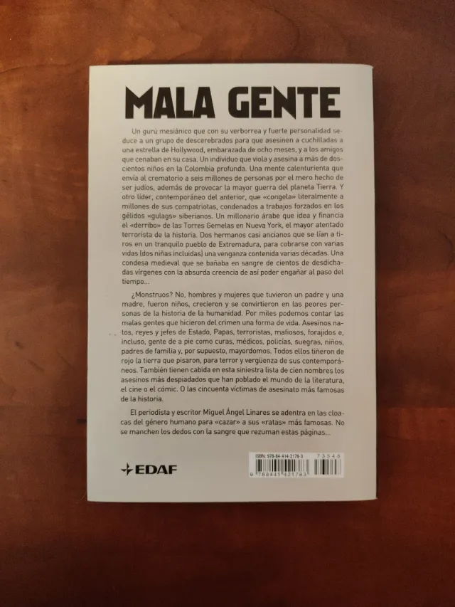 Mala gente Las 100 peores personas de la historia