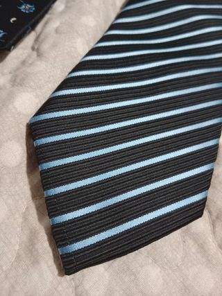 Lote 5 corbatas azules
