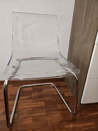 Silla Tobias Ikea Transparente