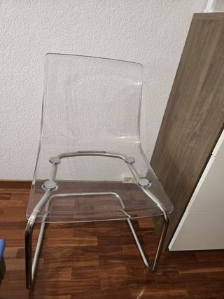 Silla Tobias Ikea Transparente