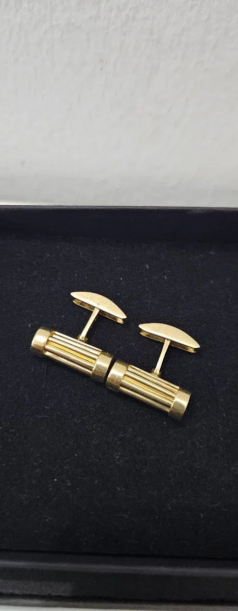 Gemelos Oro 18k Ley 750