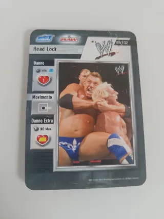 Carte WWE Head Lock 85/132