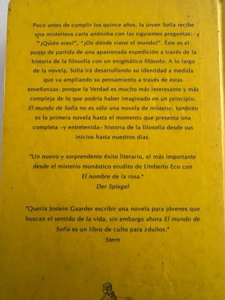 El mundo de Sofía 