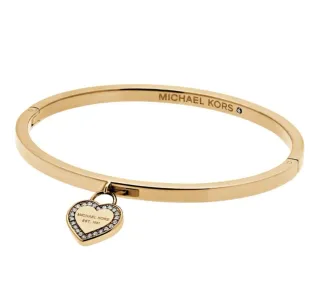 Pulsera Michael Kors Corazón Dorado