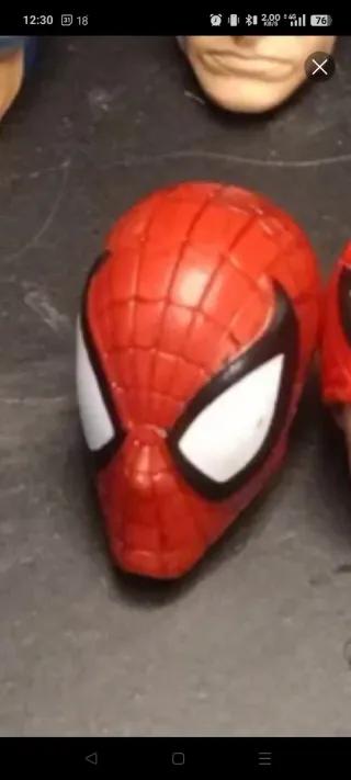 Cabeza Spiderman