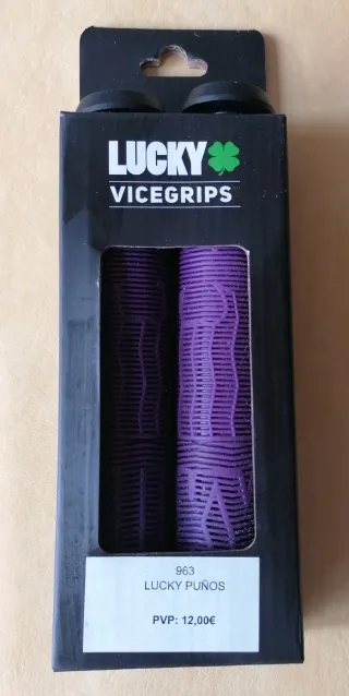 Puños Lucky Vicegrips Morados
