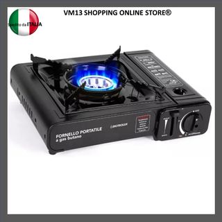 Fornello Portatile Gas Butano con Valigetta