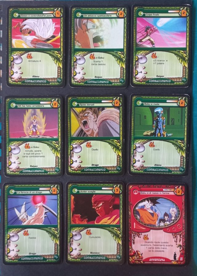 Dragonball Silver e Ted Cards
