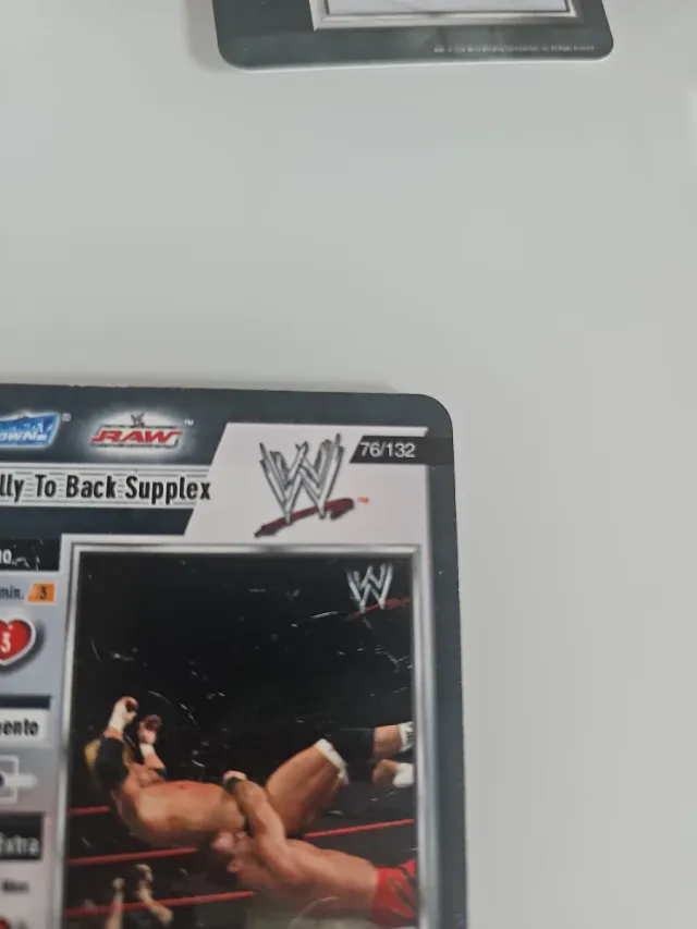 Carte WWE Belly To Back Supplex 76/132