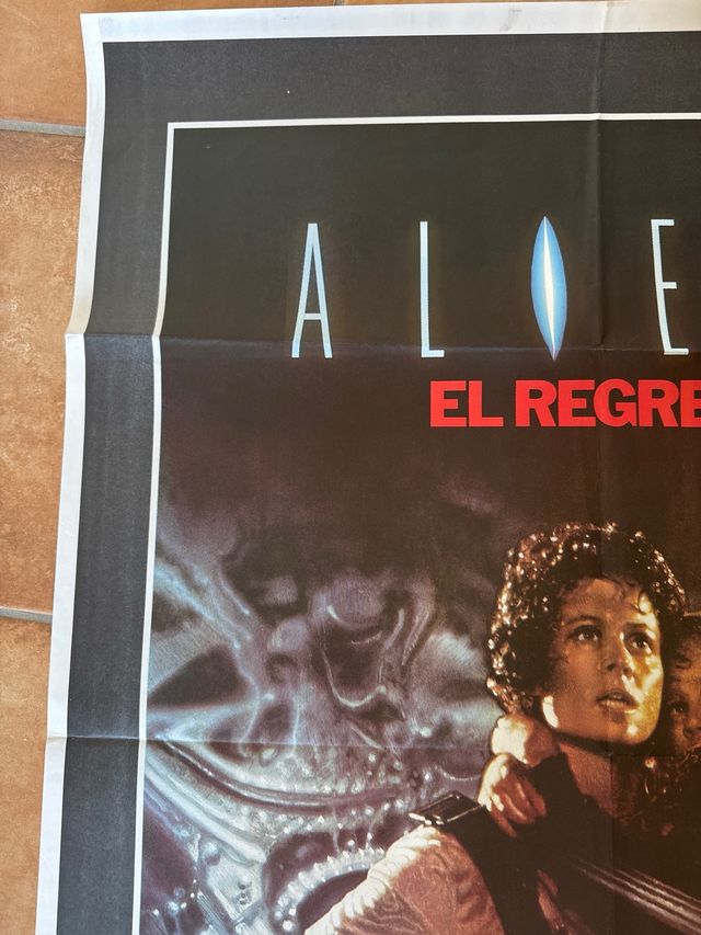Póster Aliens El Regreso Original