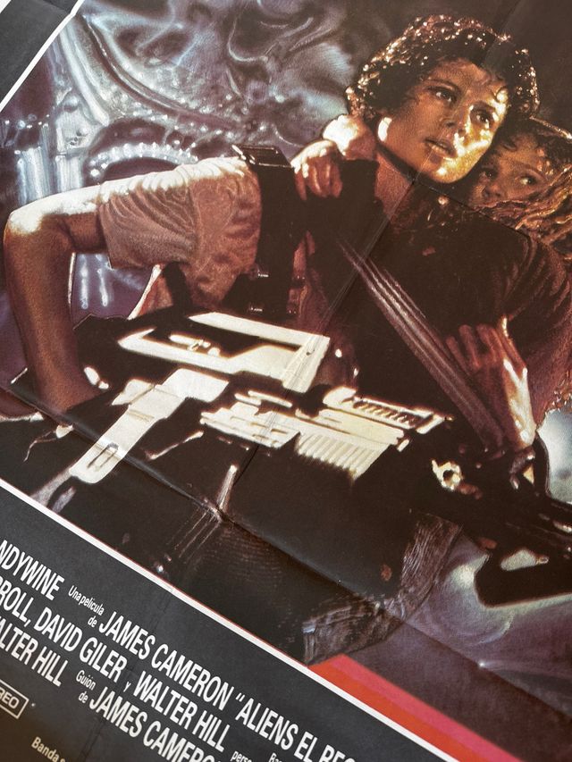 Póster Aliens El Regreso Original