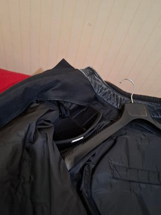 Giacca moto rossa Guardian con protezioni