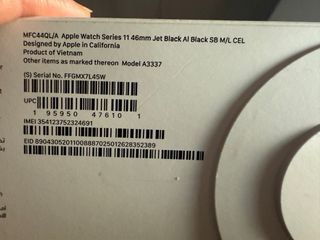 Apple Watch Series 11 46mm Negro CEL