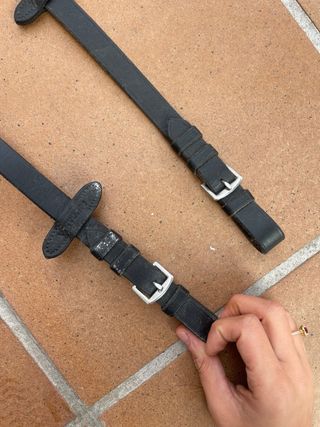 Riendas de cuero para caballo