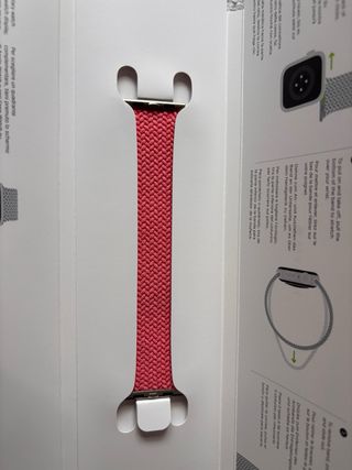 Correa Apple Watch pink punch Trenzada