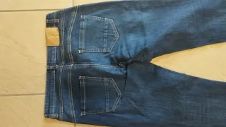 Jeans donna slim blu