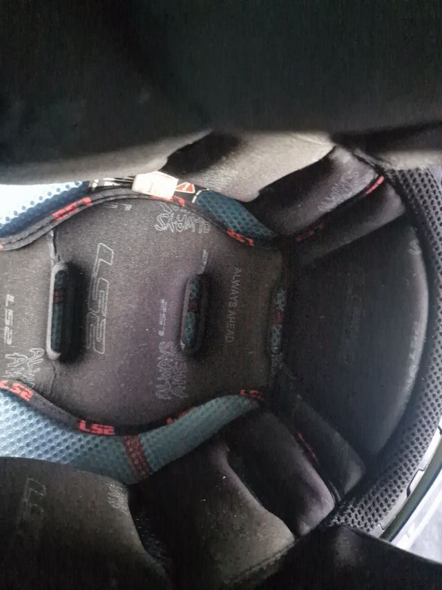 casco LS2 FF390 taglia M 57 58cm Fluor e Nero