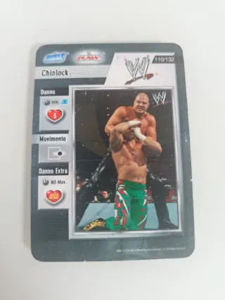 Carte WWE Chinlock 110/132