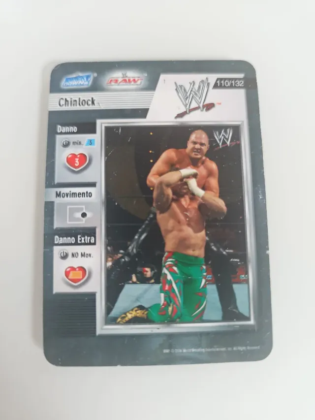 Carte WWE Chinlock 110/132