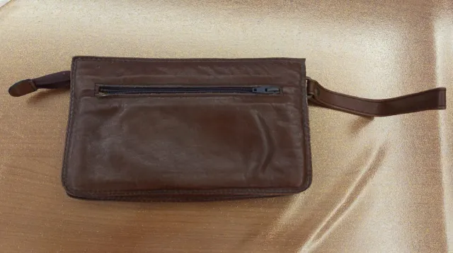 Borsello vintage vera pelle (Montorfano)