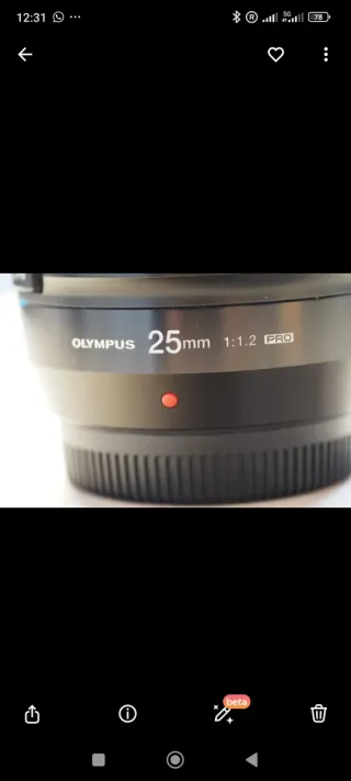 Olympus M.Zuiko Digital 25mm f/1.2 PRO