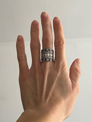 Anillo Plata 925 Artesanal Vintage