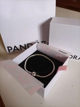 Pulsera Pandora Moments Plata 19cm
