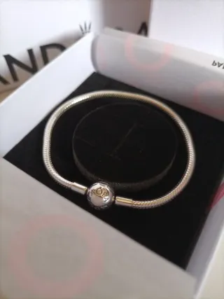 Pulsera Pandora Moments Plata 19cm