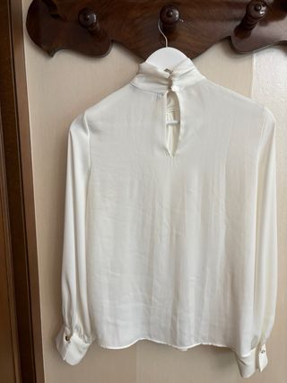 Blusa ZARA Blanca Talla S