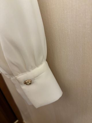 Blusa ZARA Blanca Talla S