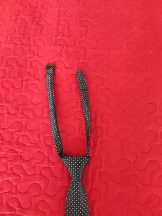 Corbata infantil punto azules 


