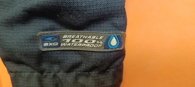 Pantalón Moto Cordura AXO Negro. Impermeable.